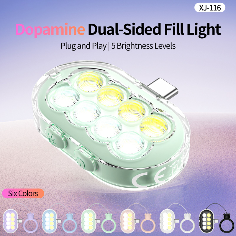 Photography Lighting Brands - LED Mobile Phone Fill Light Selfie