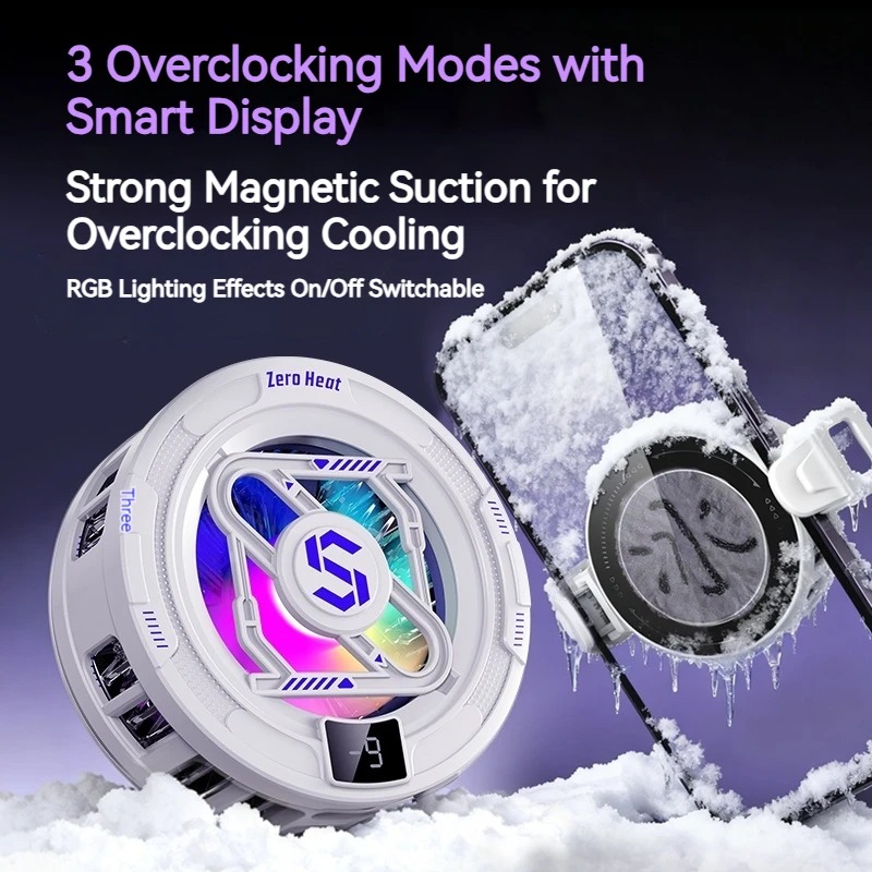 15W Stylish Phone Cooler, Cool - Photography Lighting Game ulasan dan harga