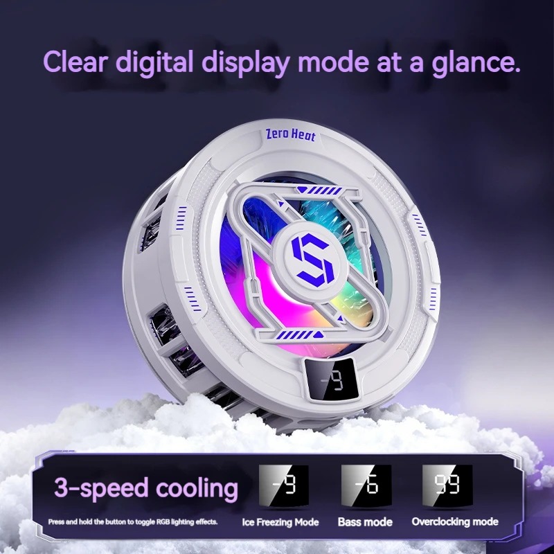 15W Stylish Phone Cooler, Cool - Photography Lighting Game ulasan dan harga