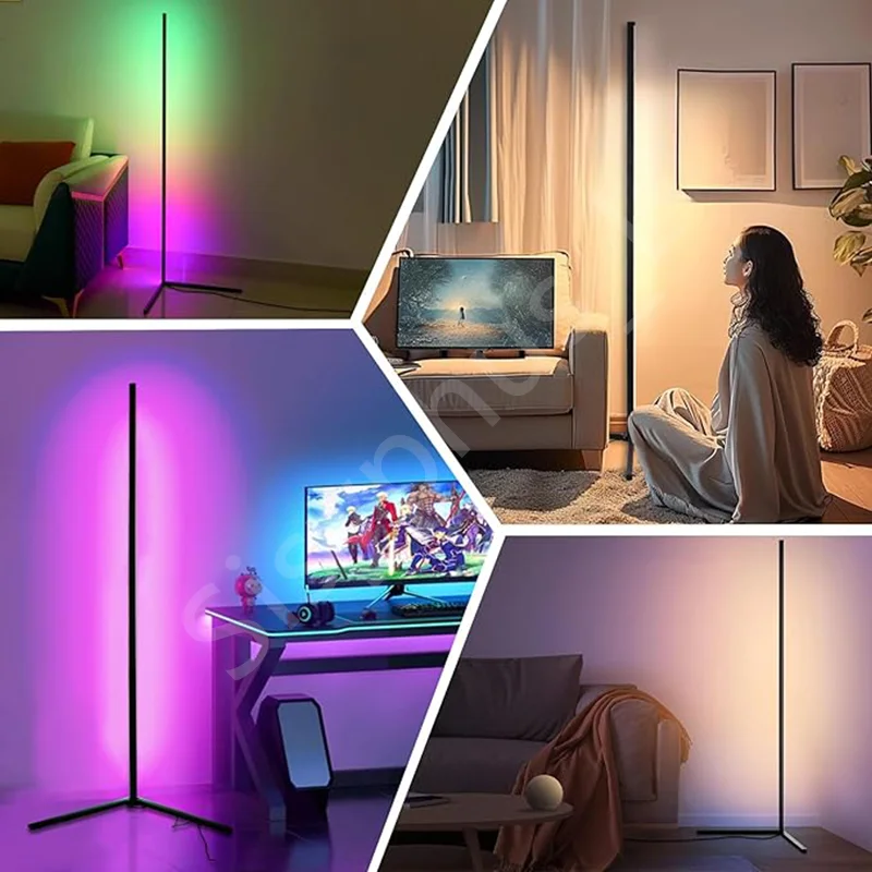 122cm Smart Corner Floor Lamp  - Photography Lighting Game ulasan dan harga