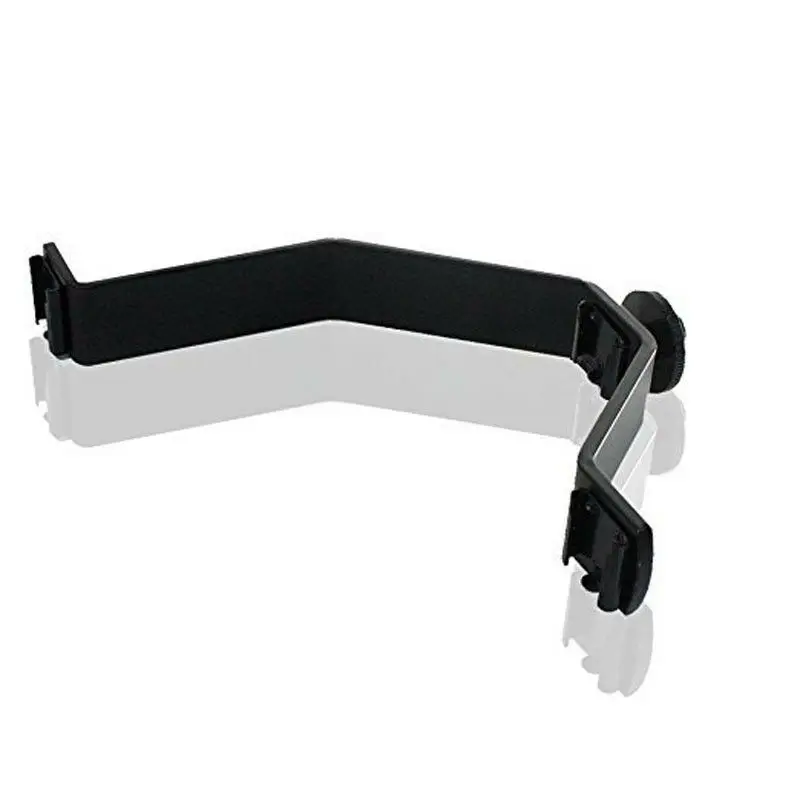 V Shape Triple Mount Hot Shoe  - Photography Lighting Description ulasan dan harga