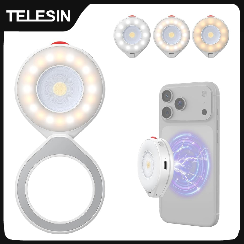 TELESIN Magnetic Flash Light S - Photography Lighting Brands ulasan dan harga