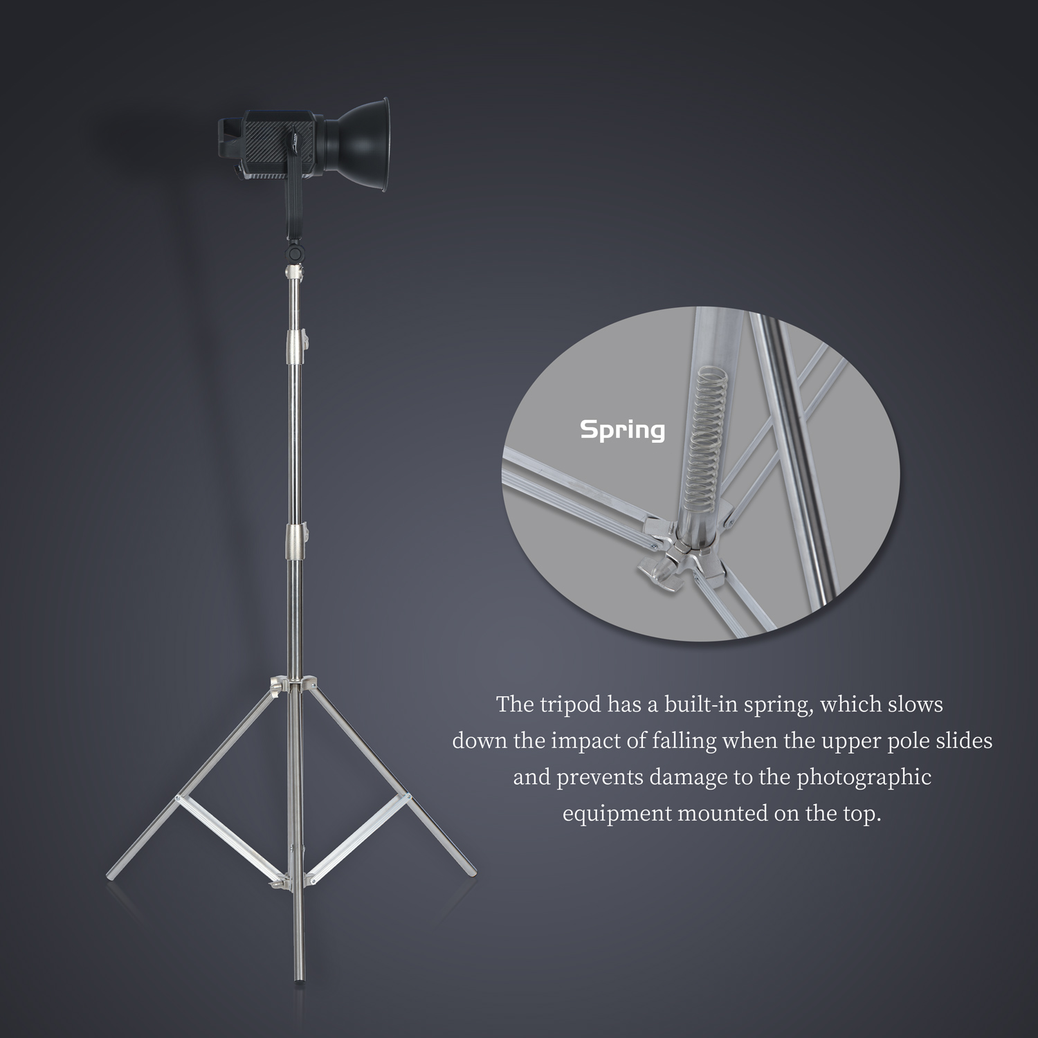 SH 2.8M Stainless Steel Light  - Photography Lighting Meter ulasan dan harga