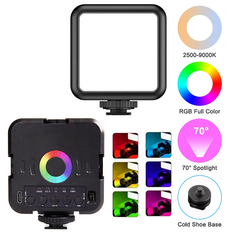 Portable W70RGB LED Full Color - Photography Lighting Handheld ulasan dan harga