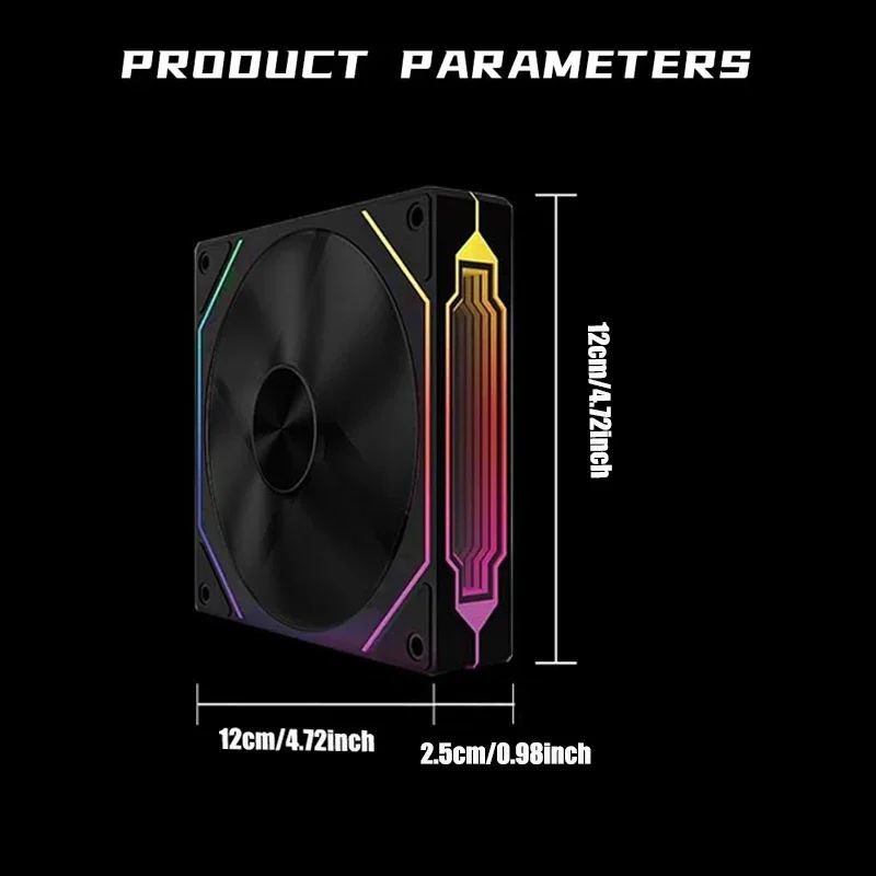 LDPCSJ Prism 4 RS 120mm 4-Pin  - Photography Lighting Game ulasan dan harga