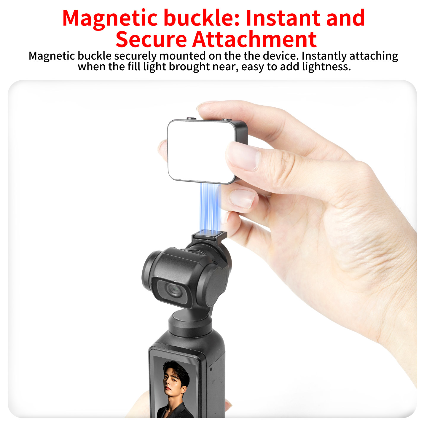 Portable Magnetic Fill Light F - Photography Lighting Kit Portable ulasan dan harga
