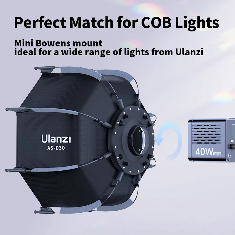 Ulanzi AS-D30 30cm Octagonal S - Photography Lighting Meter ulasan dan harga