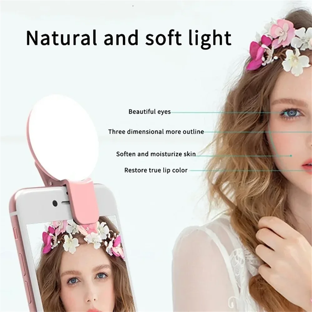 Mini Portable Selfie Ring Ligh - Photography Lighting Handheld ulasan dan harga