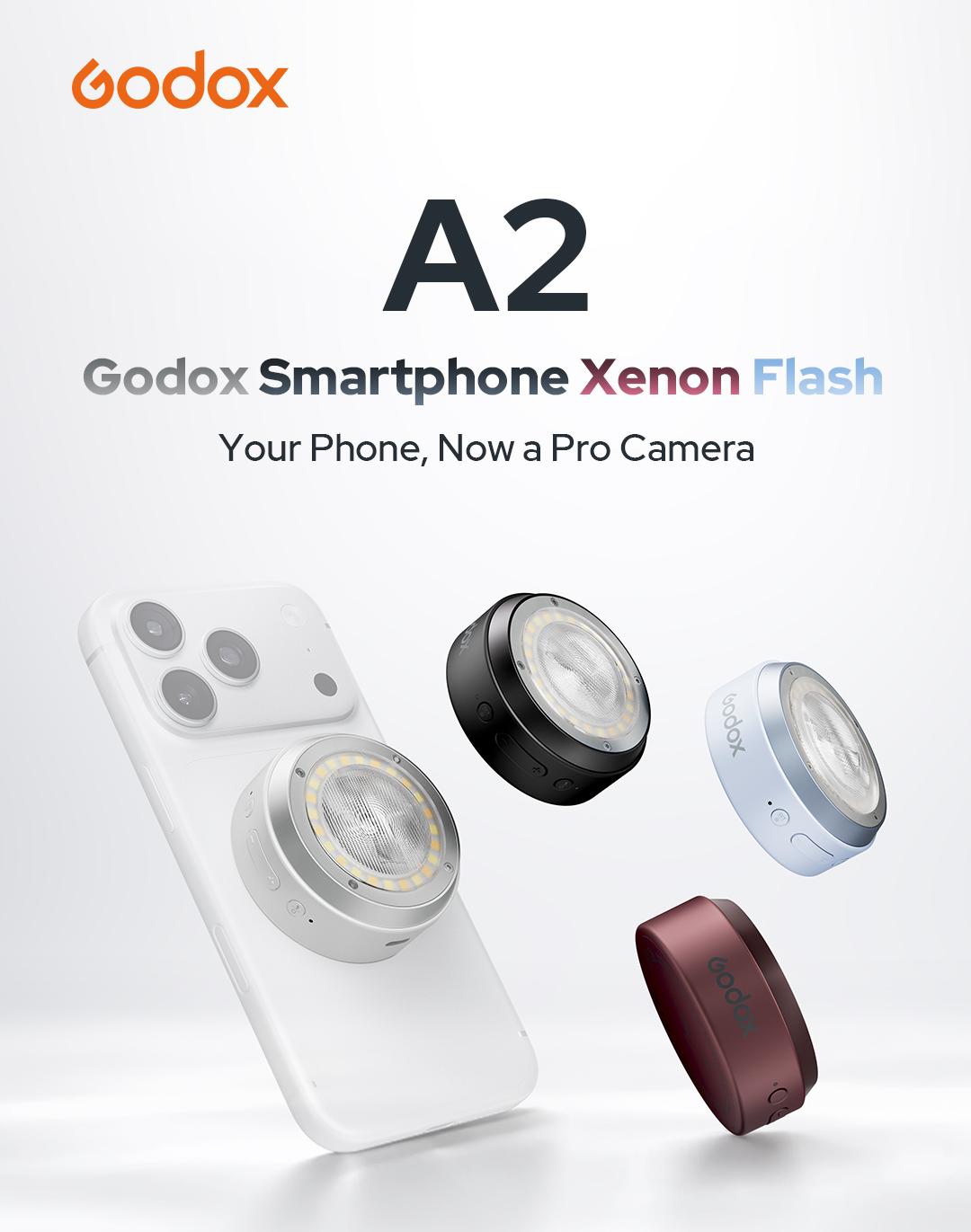 Godox A2 Magnetic Flash Light  - Photography Lighting Brands ulasan dan harga