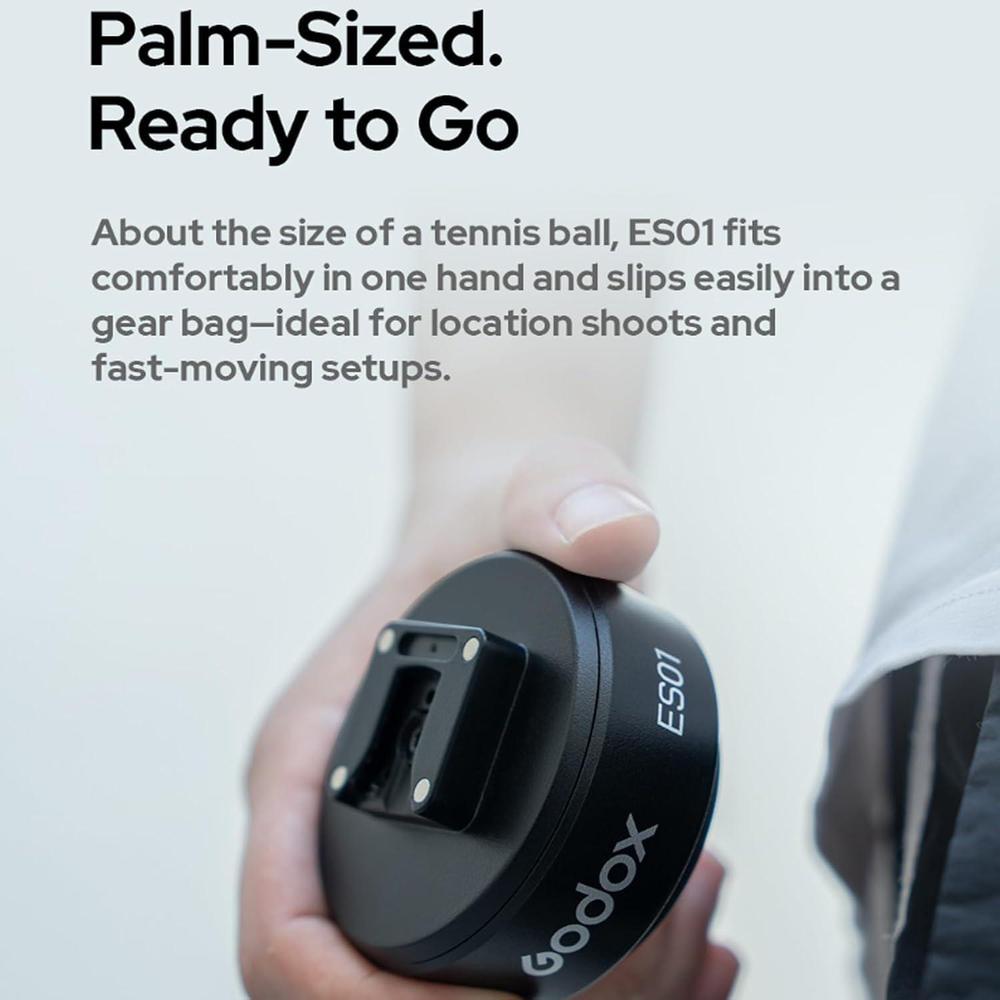 Godox ES01 Motorized Vacuum Su - Photography Lighting Description ulasan dan harga