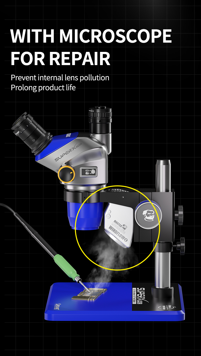 MECHANIC WindFlow X Microscope - Photography Lighting Kit Portable ulasan dan harga