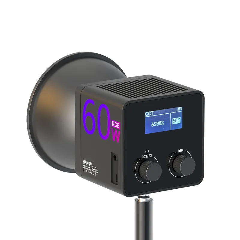 60W Portable LED COB Video Lig - Photography Lighting Handheld ulasan dan harga