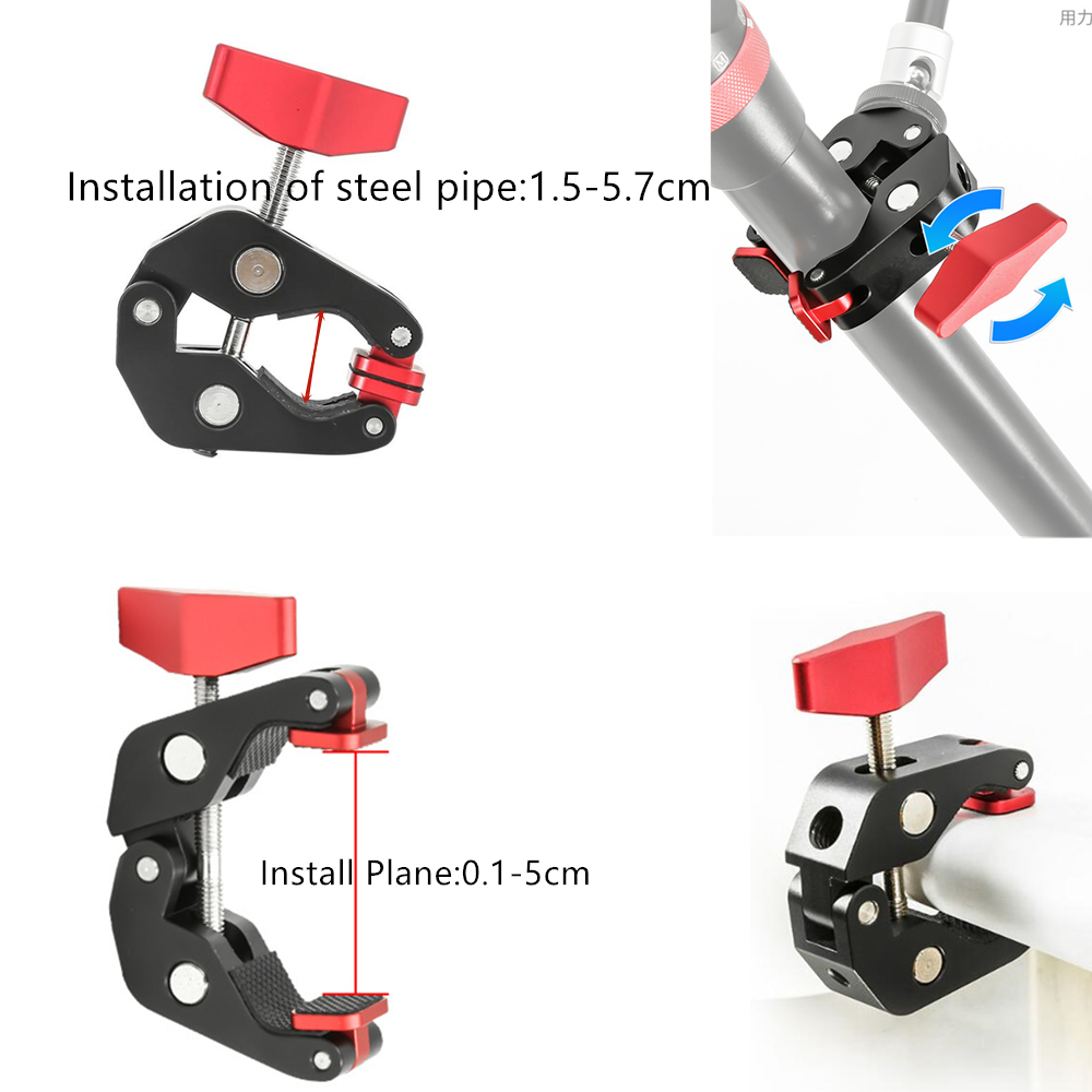 Adjustable Articulating Fricti - Photography Lighting Description ulasan dan harga