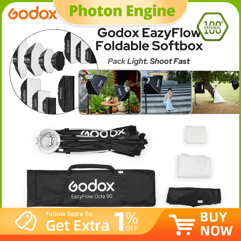 Godox EazyFlow Series Foldable - Photography Lighting Meter ulasan dan harga