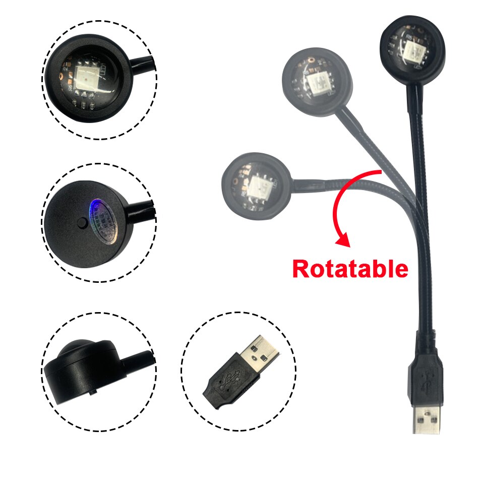 USB LED Sunset Light Mobile Ph - Photography Mobile Lighting ulasan dan harga