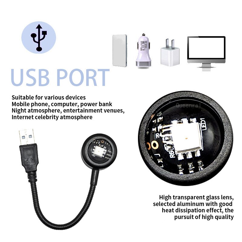 USB LED Sunset Light Mobile Ph - Photography Mobile Lighting ulasan dan harga