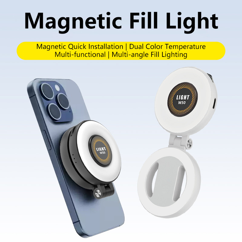 Magnetic LED Video Light Porta - Photography Lighting Brands ulasan dan harga